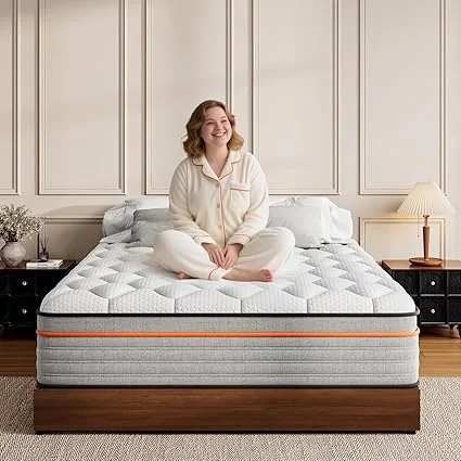 12 inch orthopedic AirYoung mattress with breathable design for back support