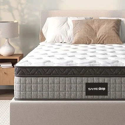 Altillo 12-inch twin hybrid mattress with CertiPUR-US certified foam