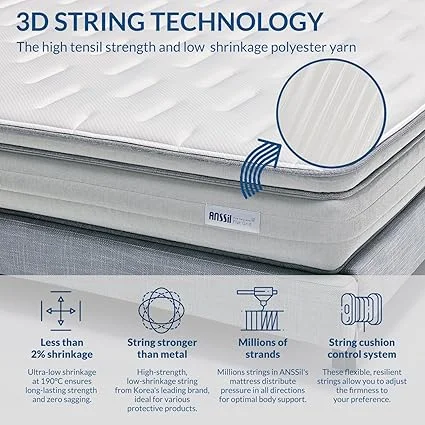 ANSSIL chemical-free mattress safe for allergy sufferers
