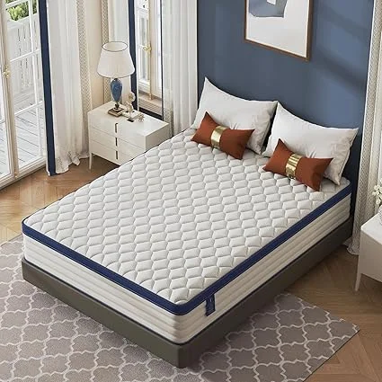 Anwickjeff hybrid bed in a box with cool sleep surface