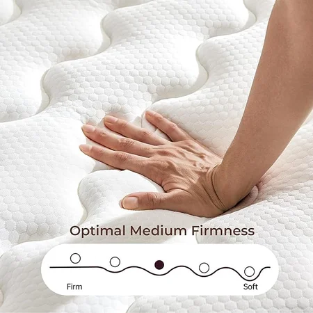 ANYSOUL hybrid mattress featuring zoned support and pressure relief