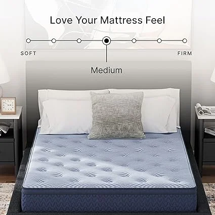 Gel memory foam layer providing pressure relief in Ashley hybrid mattress