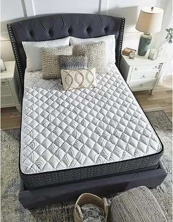 Ashley mattress in a box featuring a firm hybrid sleep surface