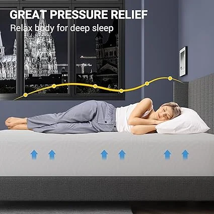 12-inch Avenco plush mattress offering balanced support and comfort