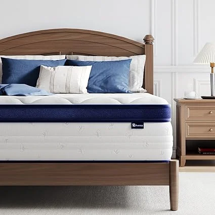 Avenco full mattress with individually wrapped pocket springs for targeted support