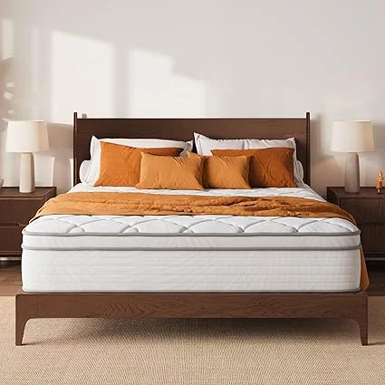 Avenco king size hybrid mattress with pocket springs and comfort foam layers