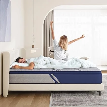 Medium firm mattress providing optimal support and pressure relief