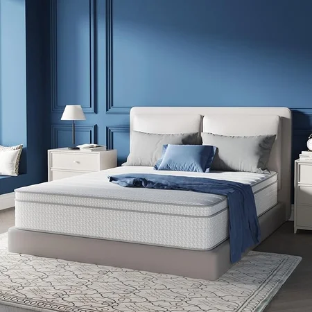 Avenco mattress with individually wrapped pocket springs for motion isolation