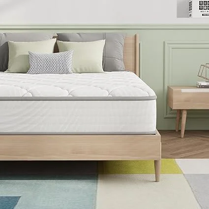 Avenco Twin XL hybrid mattress with pocket springs for motion isolation