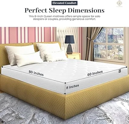 Aylas Furniture queen mattress rolled in box for easy delivery