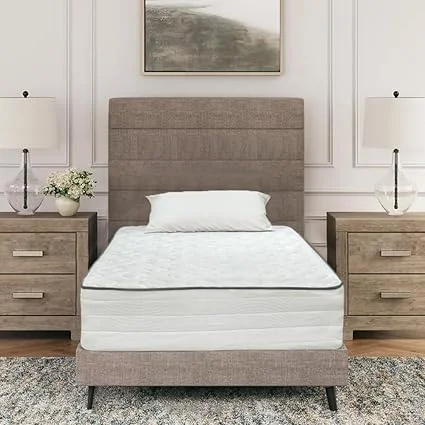 Aylas Furniture twin size hybrid mattress with memory foam and springs