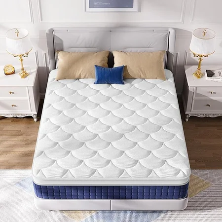 Breathable comfort layer of BedsPick queen mattress providing sleep support