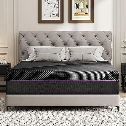 BedsPick 12-inch memory foam queen mattress providing pressure relief