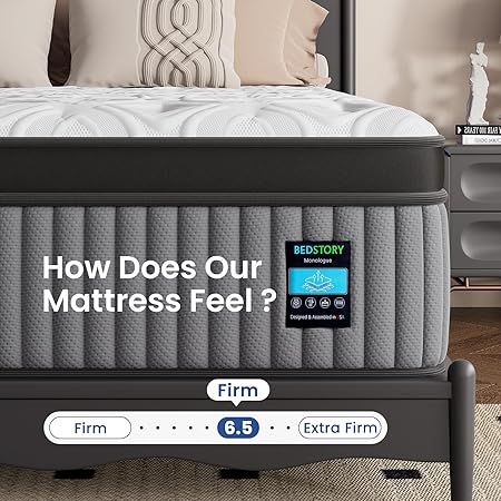 BedStory deep sleep mattress designed for pain relief in king size