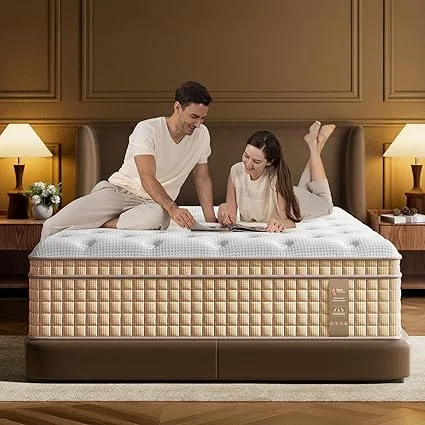 BedStory firm king hybrid mattress with cooling gel technology