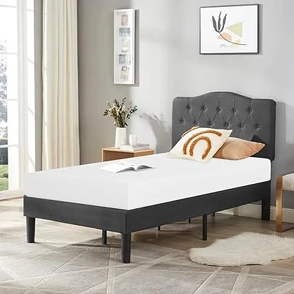 BLKMTY twin mattress with cooling gel for pressure relief