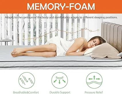 Capacmkseh mattress pad for twin size beds with durable construction