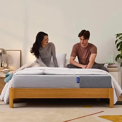 Close-up of Casper King mattress comfort layers and durable construction