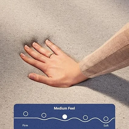 Casper mattress showing motion isolation and breathable cooling technology