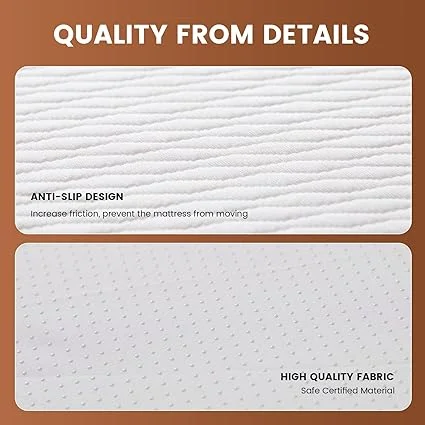 CHIUSNOOZE mattress providing pressure relief without fiberglass