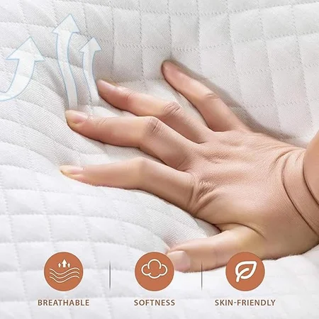 Twin mattress providing pressure relief and ergonomic back support