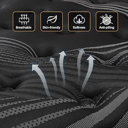 CertiPUR-US certified Coletex hybrid queen mattress