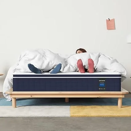 Coolvie mattress in box with 100-night trial guarantee label
