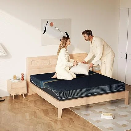 Crystli mattress with activated charcoal infusion for odor control