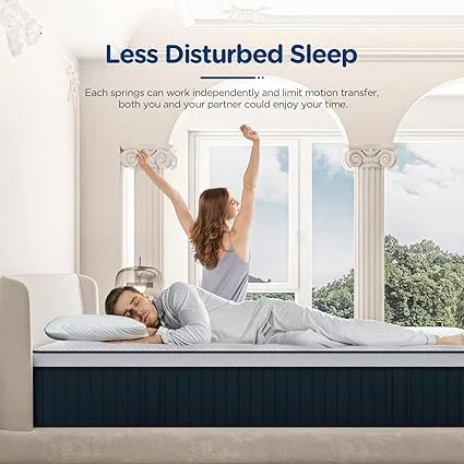 CertiPUR-US certified DIGLANT king size mattress for safe sleep