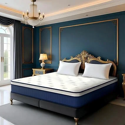 Digvaoe king mattress with soft cotton cover and ergonomic design