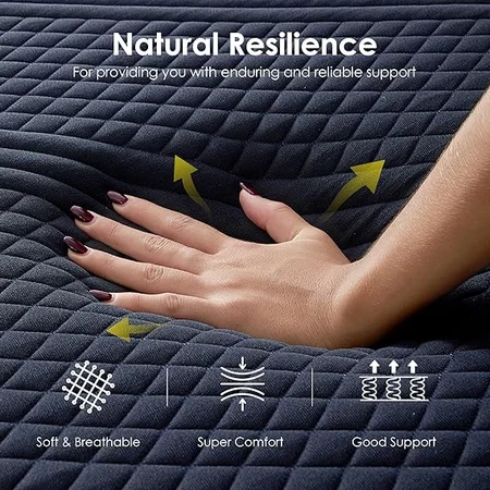 CertiPUR-US certified memory foam mattress by DlandHome for safe sleep