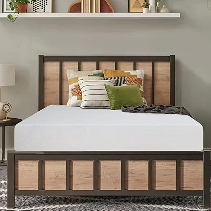 Gel memory foam mattress with cooling technology
