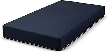 Dream Solutions USA 6 inch foam mattress with blue nylon cover