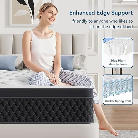 CertiPUR-US certified full mattress with safe, quality materials