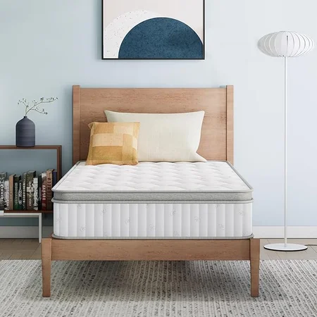 ETONEX twin hybrid mattress with cooling gel memory foam layer