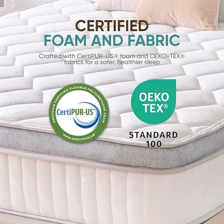 ETONEX twin size mattress dimensions fitting standard bed frames