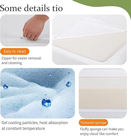 FDW gel memory foam mattress designed for cool, comfortable sleep