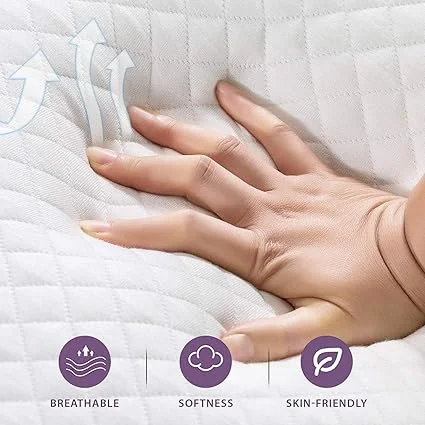 FDW memory foam mattress being unboxed and set up