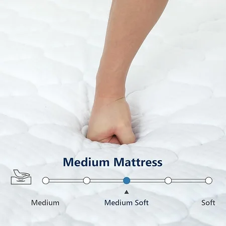 Layered construction of FDW twin hybrid mattress