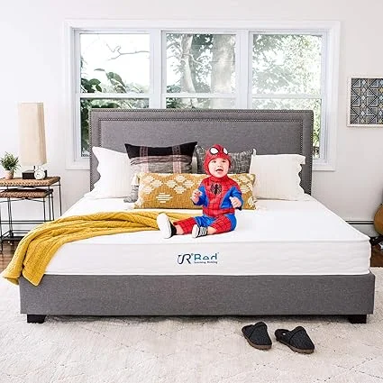 Firm and supportive mattress designed for back pain relief and better sleep