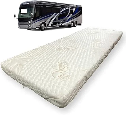 Foamma 4-inch memory foam mattress for RV with water resistant cover