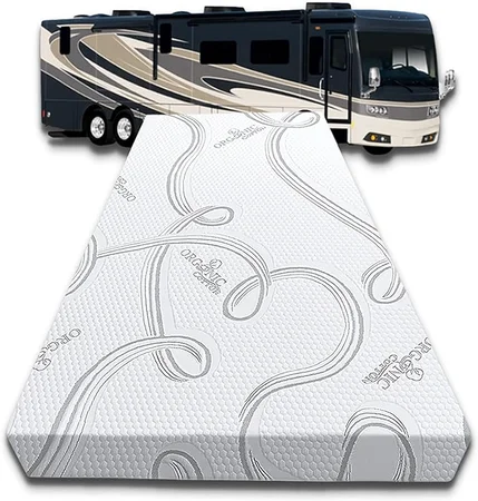 FoamRush 7-inch high density foam RV mattress with cotton cover