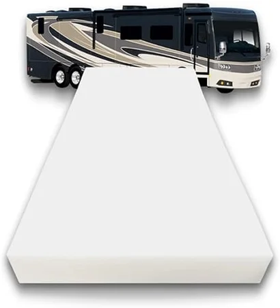 FoamRush 8-inch Olympic Queen high density foam RV mattress