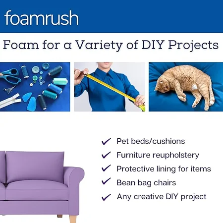 FoamRush travel mattress with high density foam for optimal support