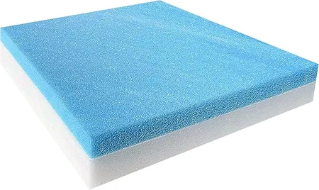 2-inch thick lightweight portable mattress ideal for travel or guest beds