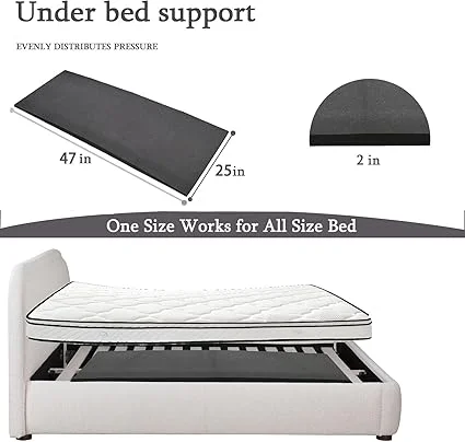 47 inch mattress support to fix sagging and sinking beds