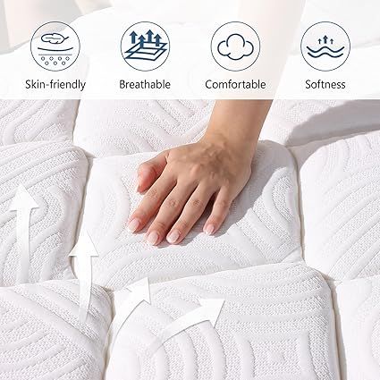 Generic 10 inch mattress with pressure relief and medium firmness for comfortable sleep