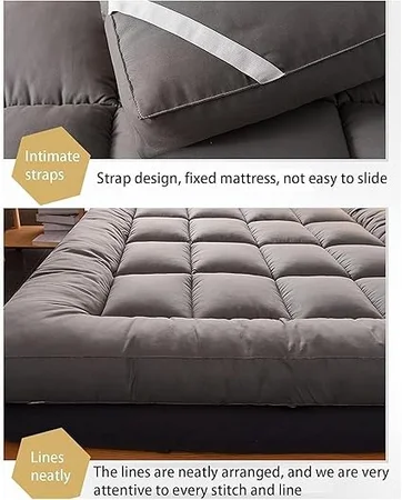Generic futon mattress as portable camping sleeping mat