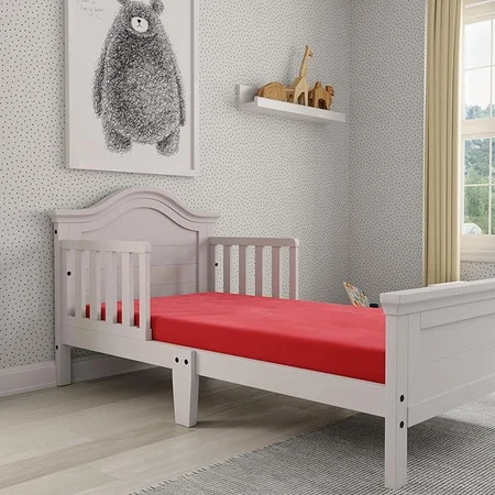 Red twin mattress for kids with waterproof cover