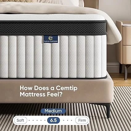 Generic medium firm mattress with soft, breathable foam